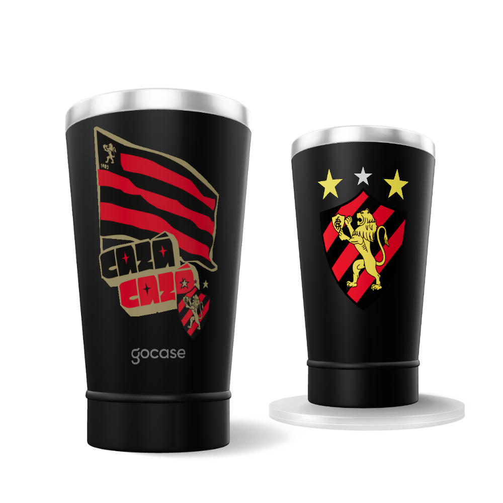  Copo Térmico Cerveja + Ebook - Sport - Cazá