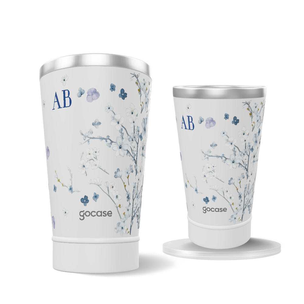 Copo Térmico + Ebook - Ramos Laterais