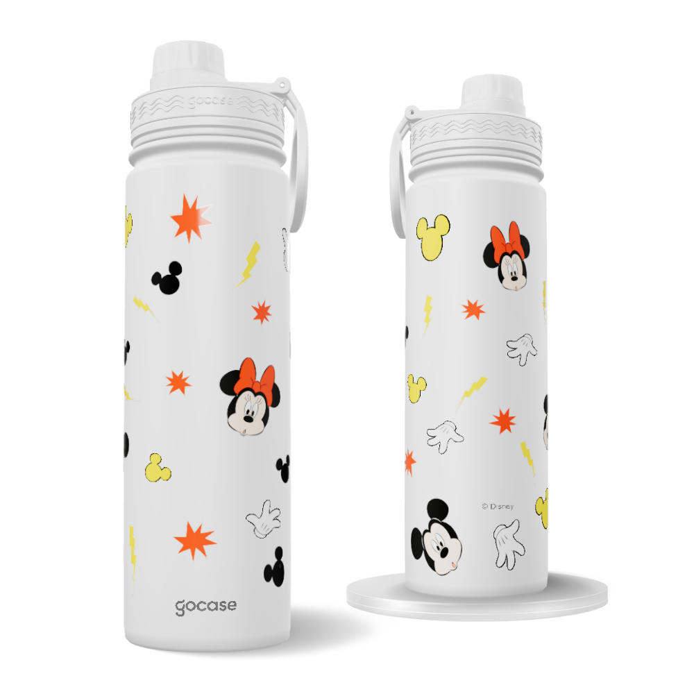 Garrafa Térmica Fresh + Ebook - Mickey Elements