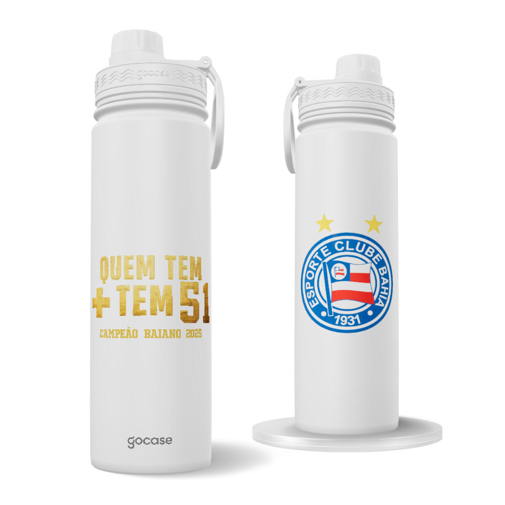 Garrafa Térmica Fresh Bahia - Campeão Baiano