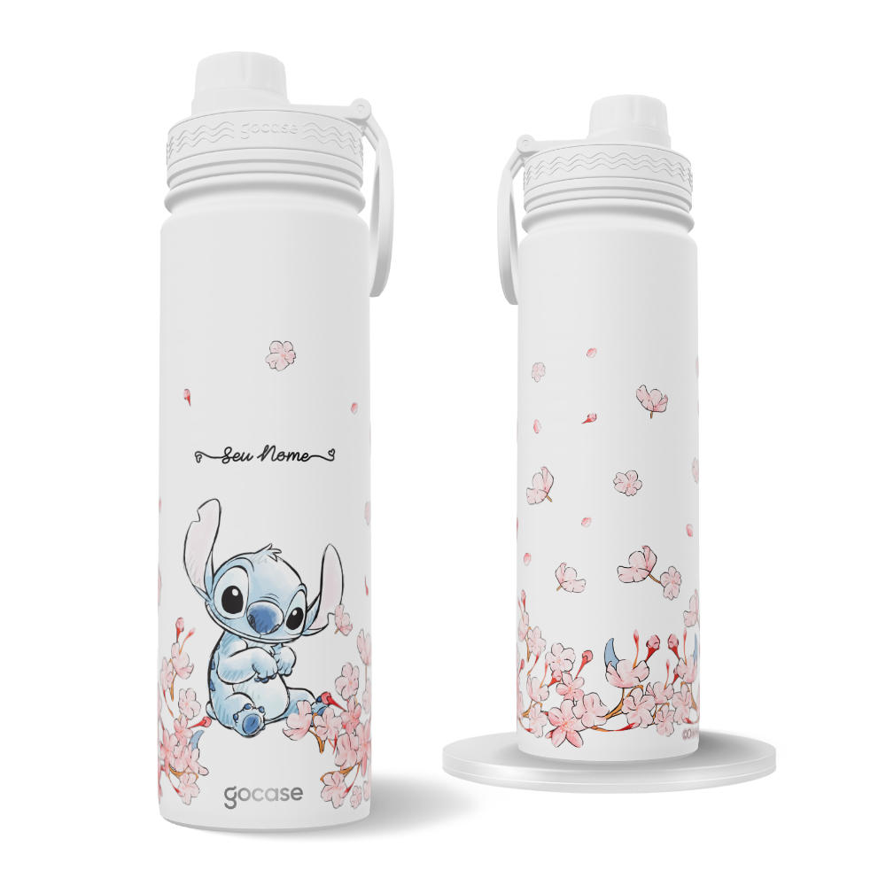 Garrafa Térmica Fresh + Ebook - Stitch Classical Rose