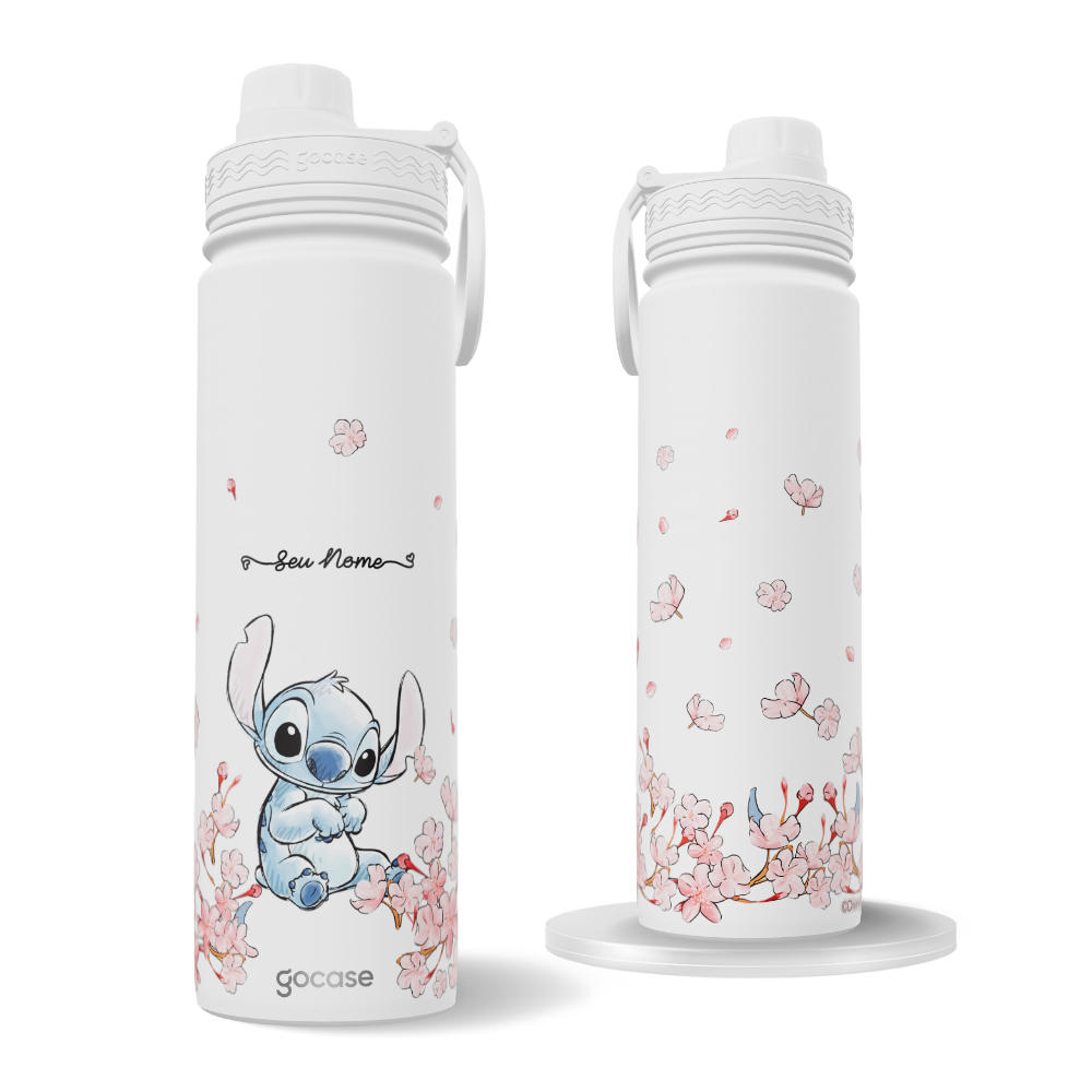 Garrafa Térmica Fresh + Ebook - Stitch Classical Rose