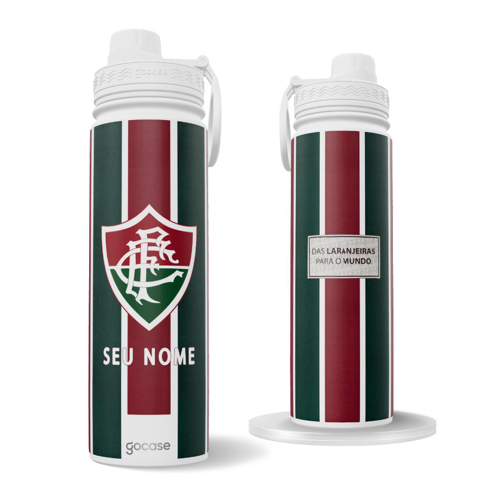  Garrafa Térmica Fresh + Ebook - Fluminense - Uniforme 1 2025