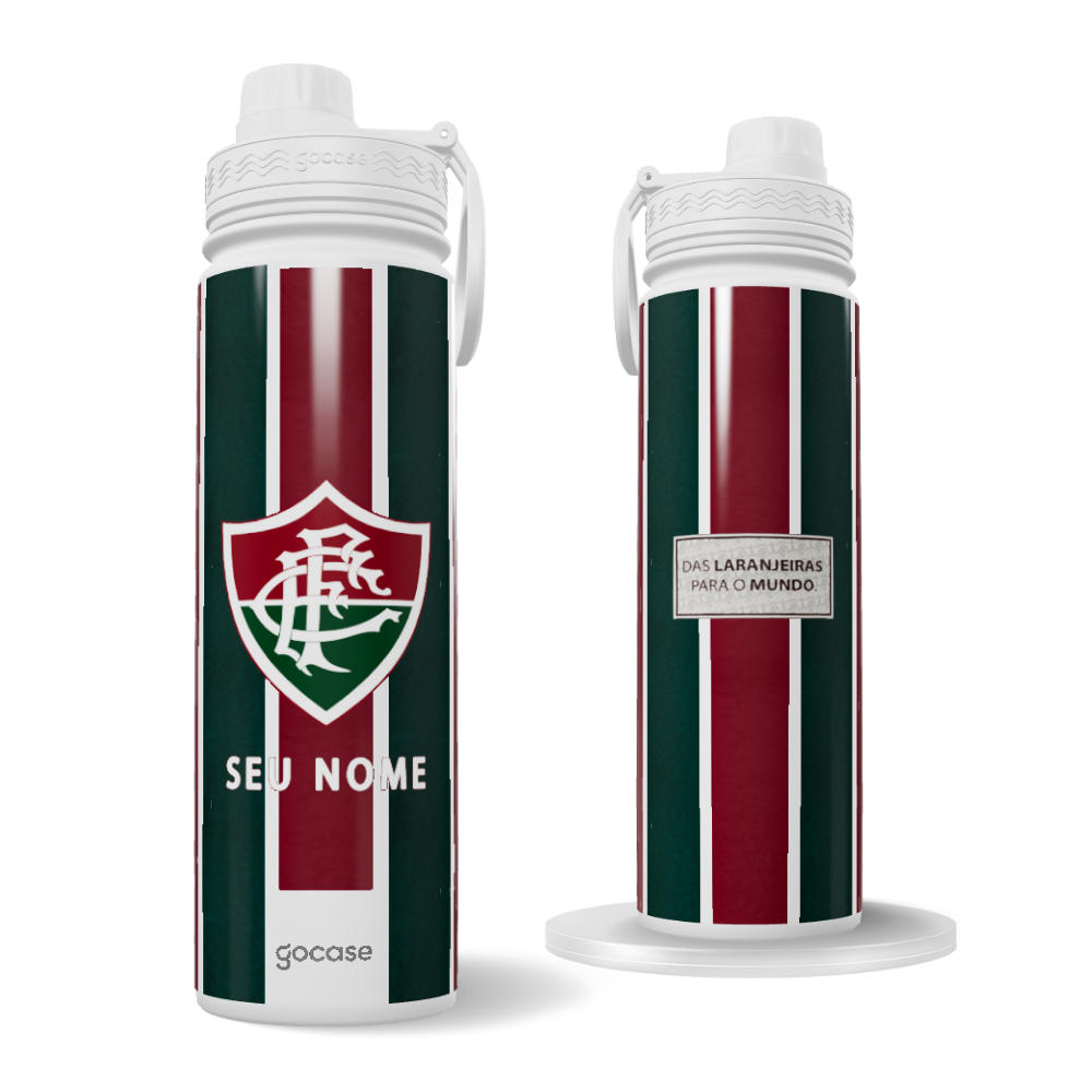  Garrafa Térmica Fresh + Ebook - Fluminense - Uniforme 1 2025