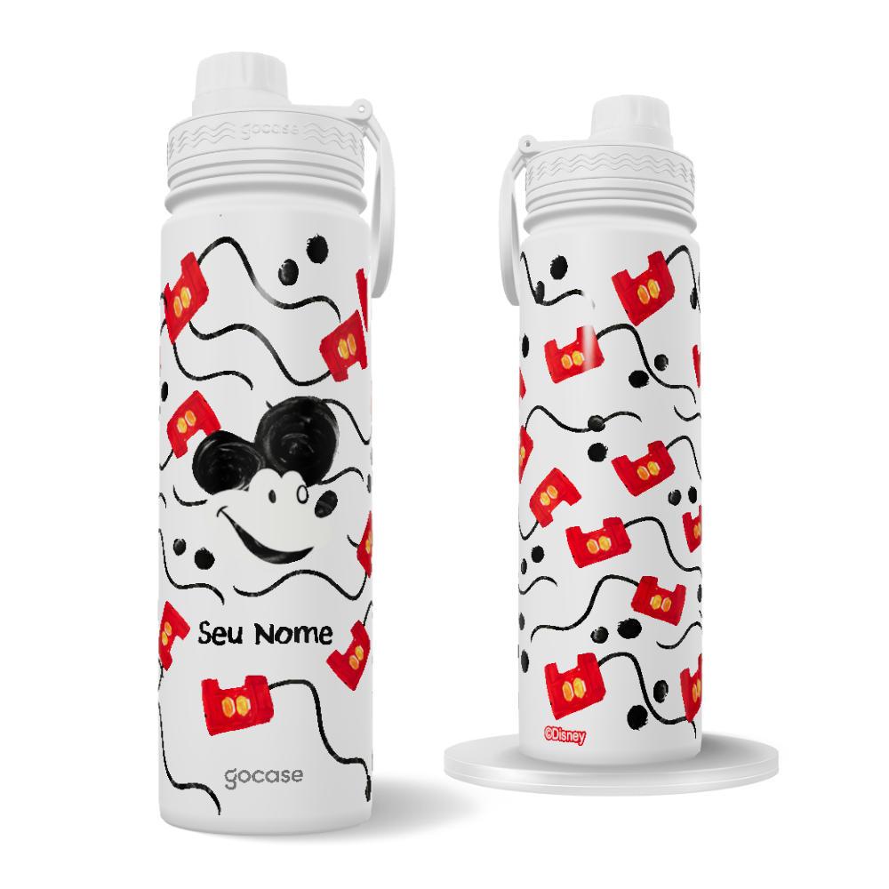 Garrafa Térmica Fresh + Ebook - Disney - Extraimaginário - Magia Mickey Mouse