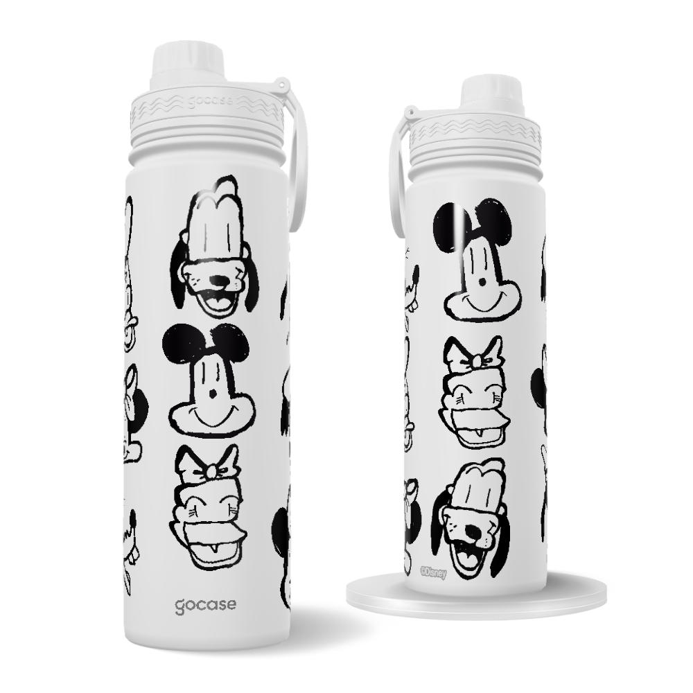 Garrafa Térmica Fresh + Ebook - Disney - Extraimaginário - Transformação Rostinhos