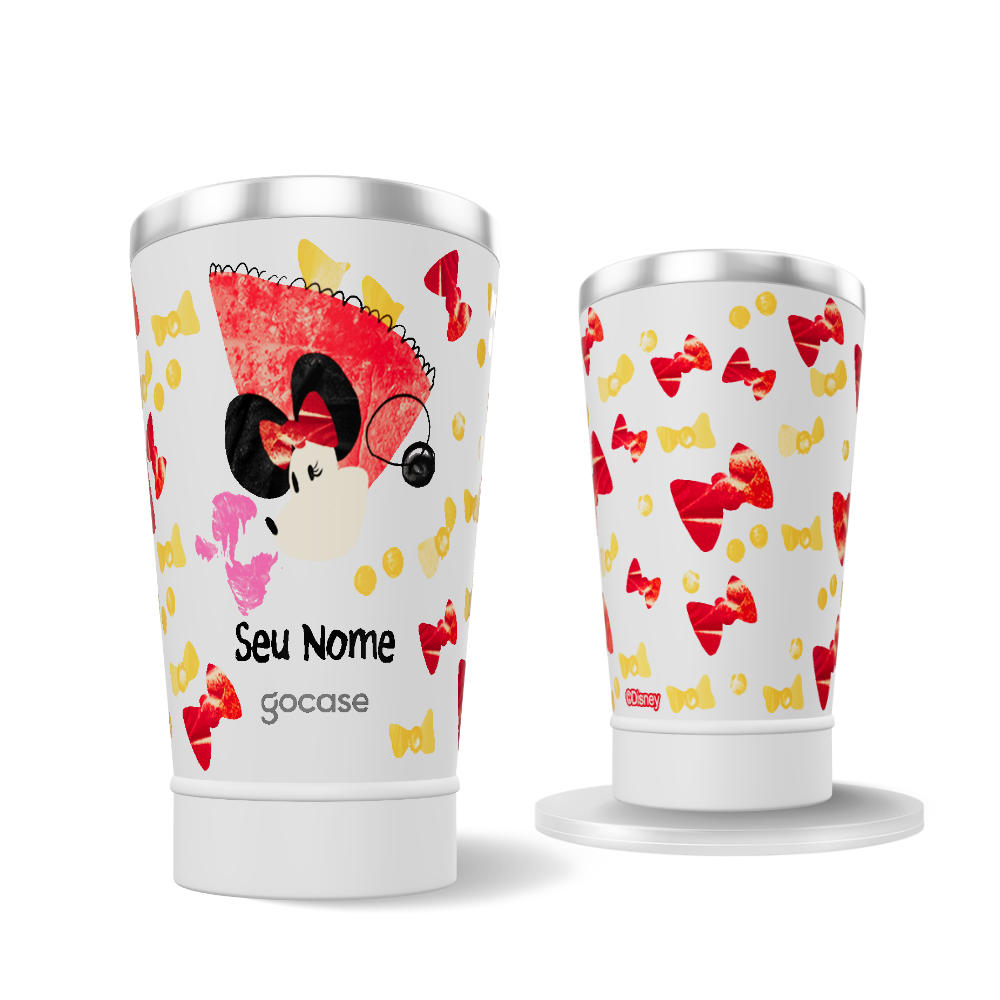 Copo Térmico + Ebook - Disney - Extraimaginário - Magia Minnie Mouse