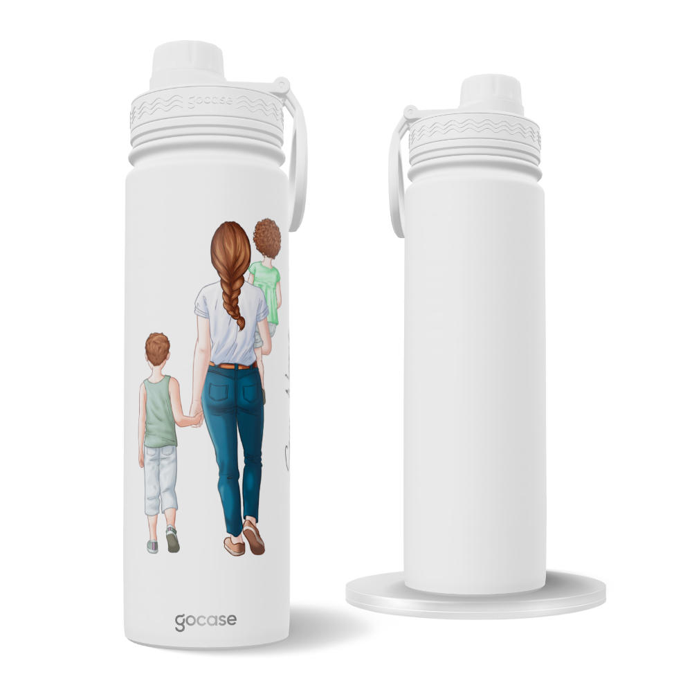 Garrafa Térmica Fresh + Ebook - Minha Mãe & Filho no Colo