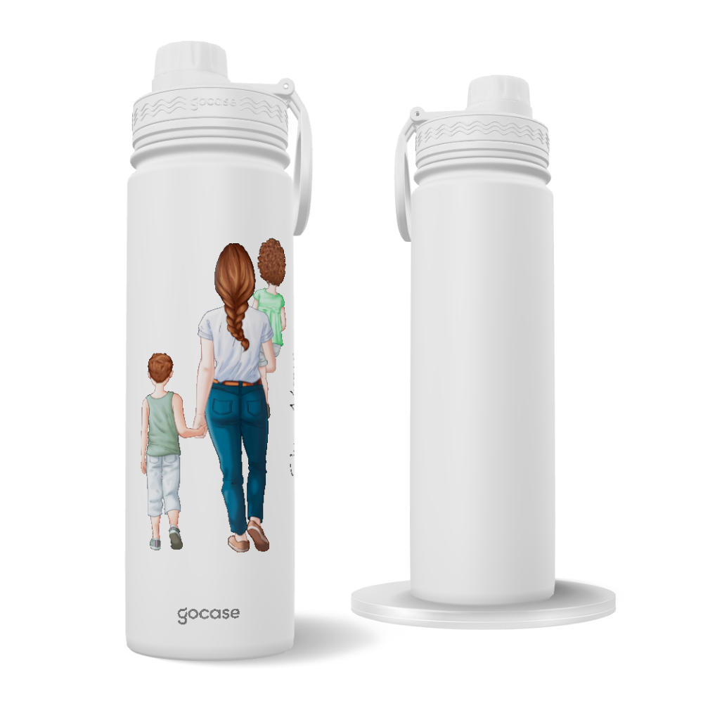 Garrafa Térmica Fresh + Ebook - Minha Mãe & Filho no Colo