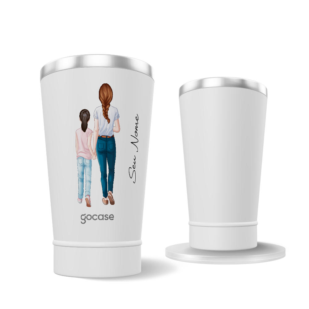 Copo Térmico + Ebook - Minha Mãe & Filho no Colo