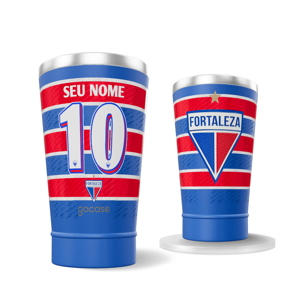  Copo Térmico Cerveja + Ebook - Fortaleza - Uniforme 1 2025 P