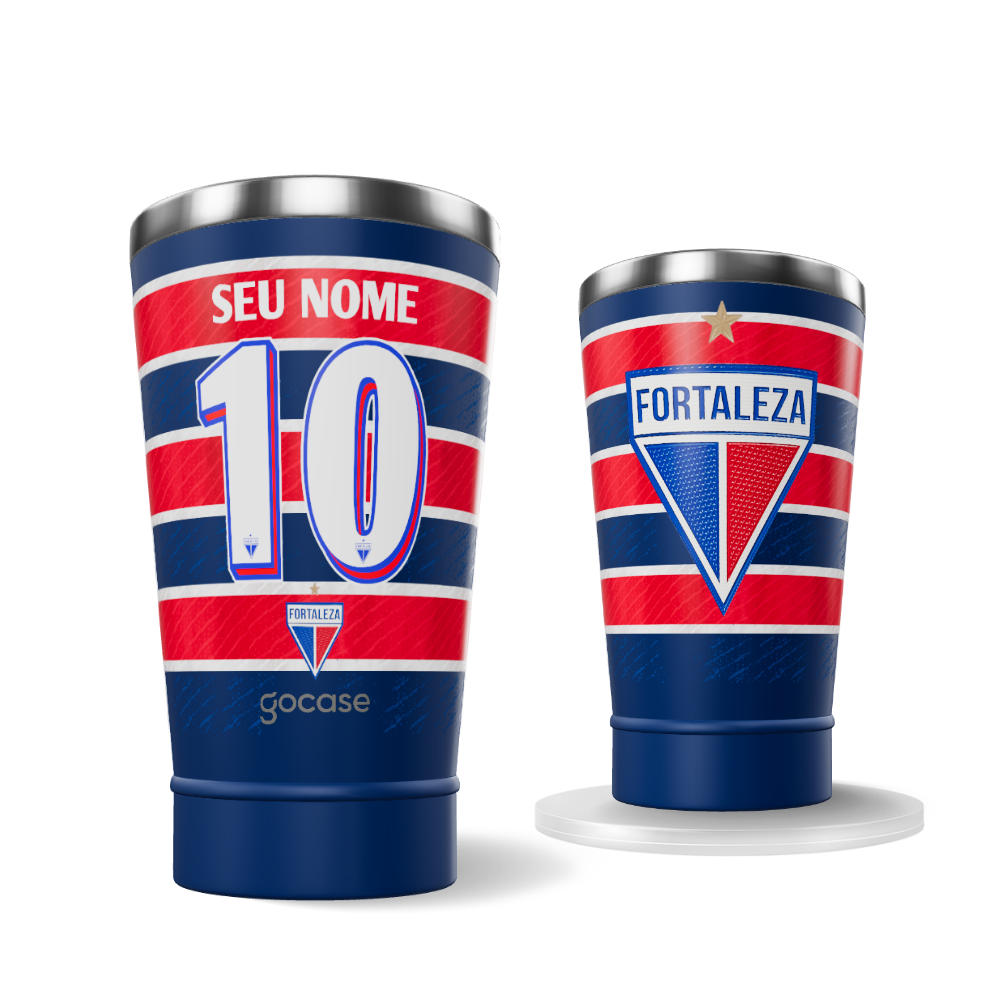  Copo Térmico Cerveja + Ebook - Fortaleza - Uniforme 1 2025 P