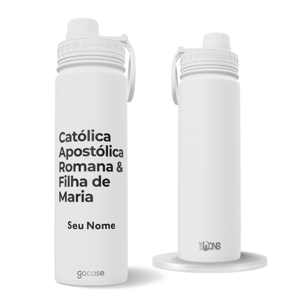 Garrafa Térmica Fresh + Ebook - Use Dons - Católica e Filha de Maria