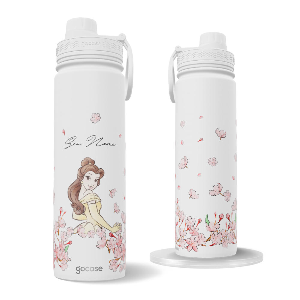 Garrafa Térmica Fresh + Ebook - Bela Classical Rose