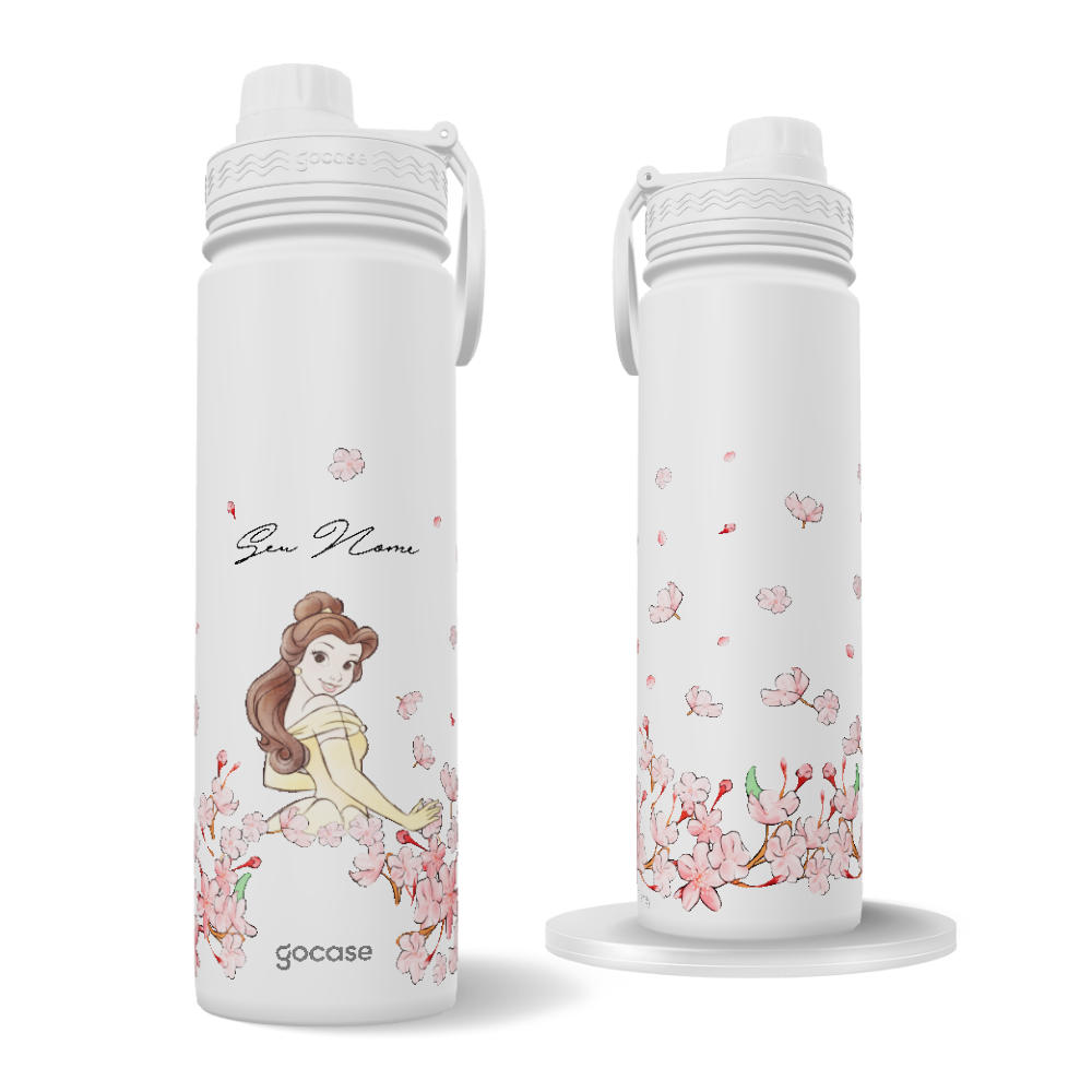 Garrafa Térmica Fresh + Ebook - Bela Classical Rose
