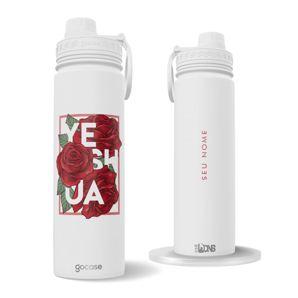 Garrafa Térmica Fresh + Ebook - Use Dons - Yeshua Floral