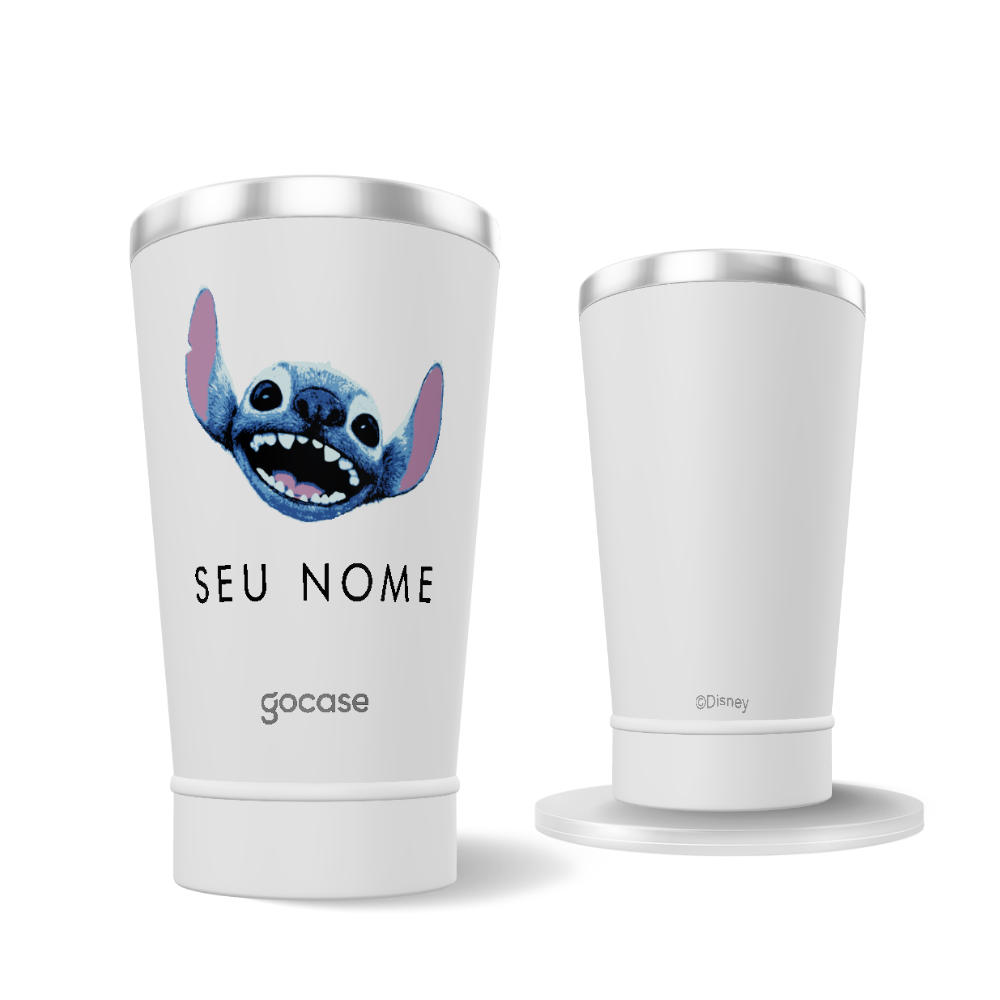 Copo Térmico + Ebook -  Lilo e Stitch - Nome & Stitch