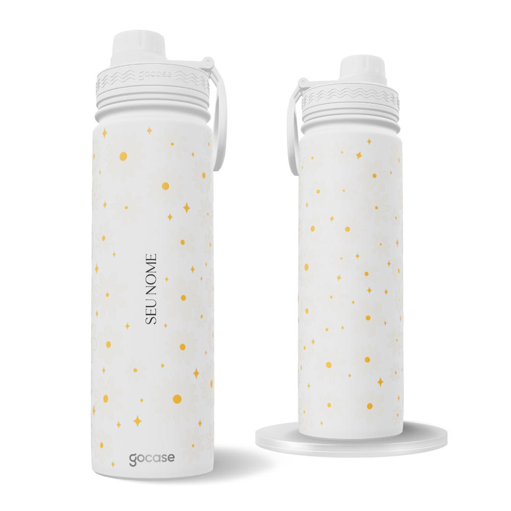 Garrafa Térmica Fresh + Ebook - Daisy Summer