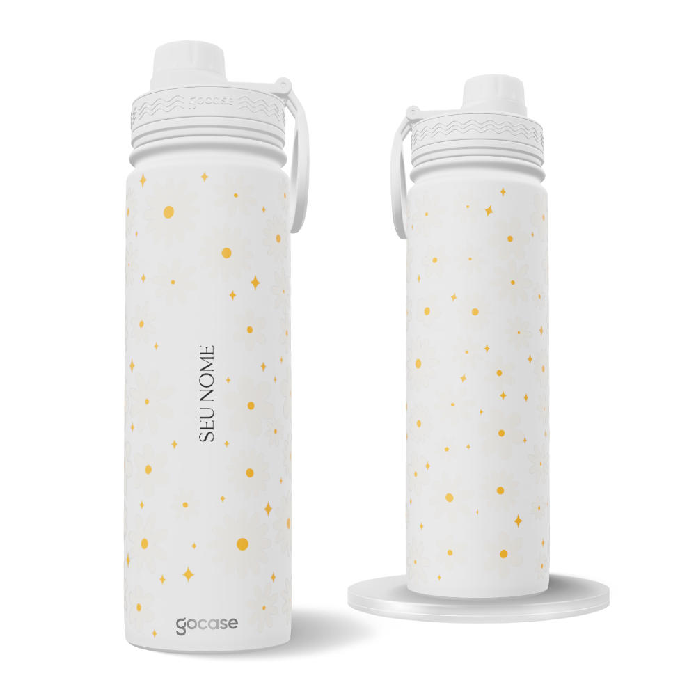 Garrafa Térmica Fresh + Ebook - Daisy Summer