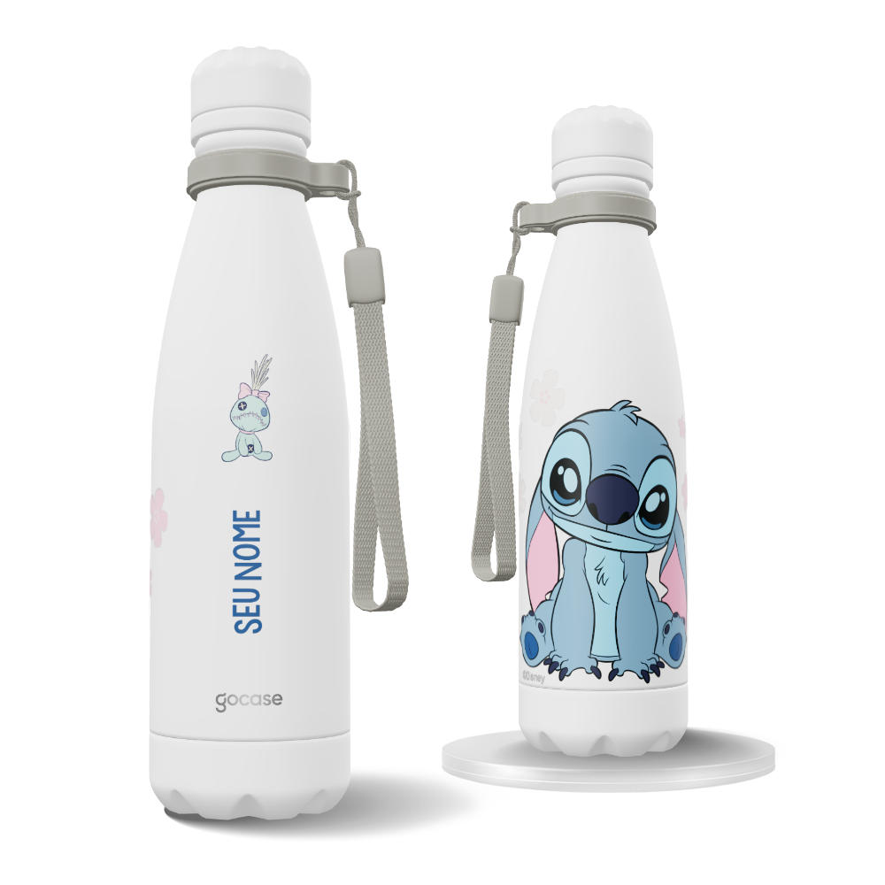 Garrafa Térmica Urban + Ebook - Stitch - Super Fofo