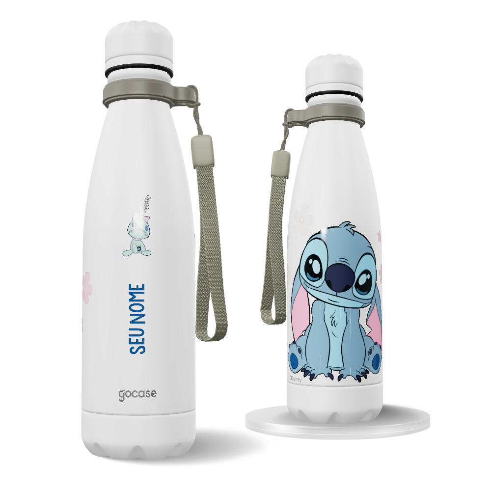 Garrafa Térmica Urban + Ebook - Stitch - Super Fofo