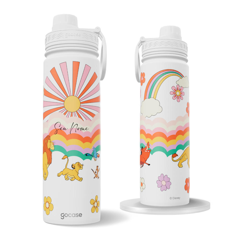 Garrafa Térmica Fresh + Ebook - Lion King Walk