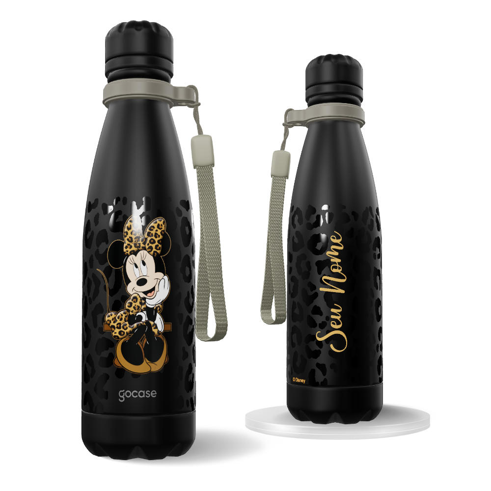 Garrafa Térmica Urban + Ebook - Minnie Mouse - Oncinha