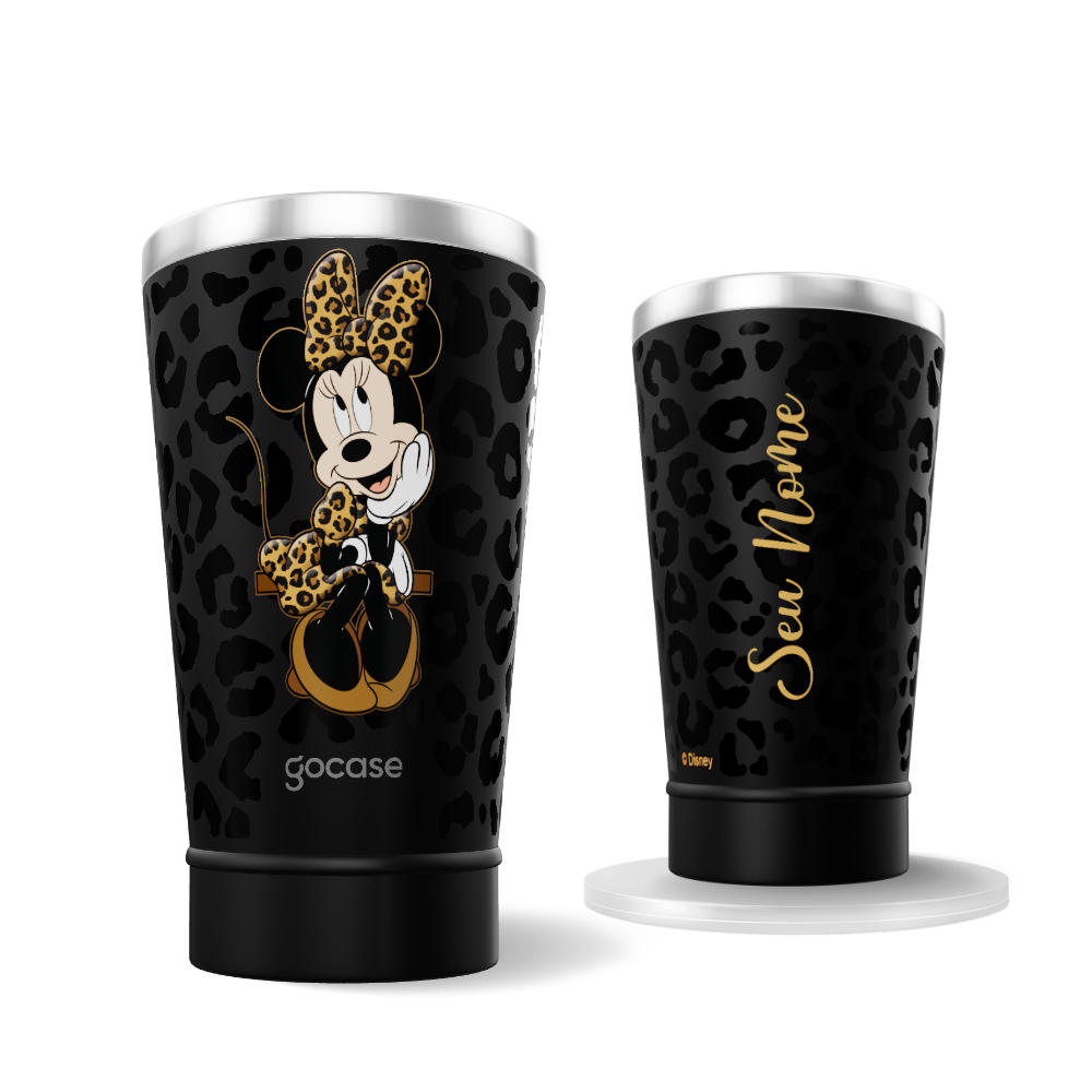 Copo Térmico + Ebook - Minnie Mouse - Oncinha