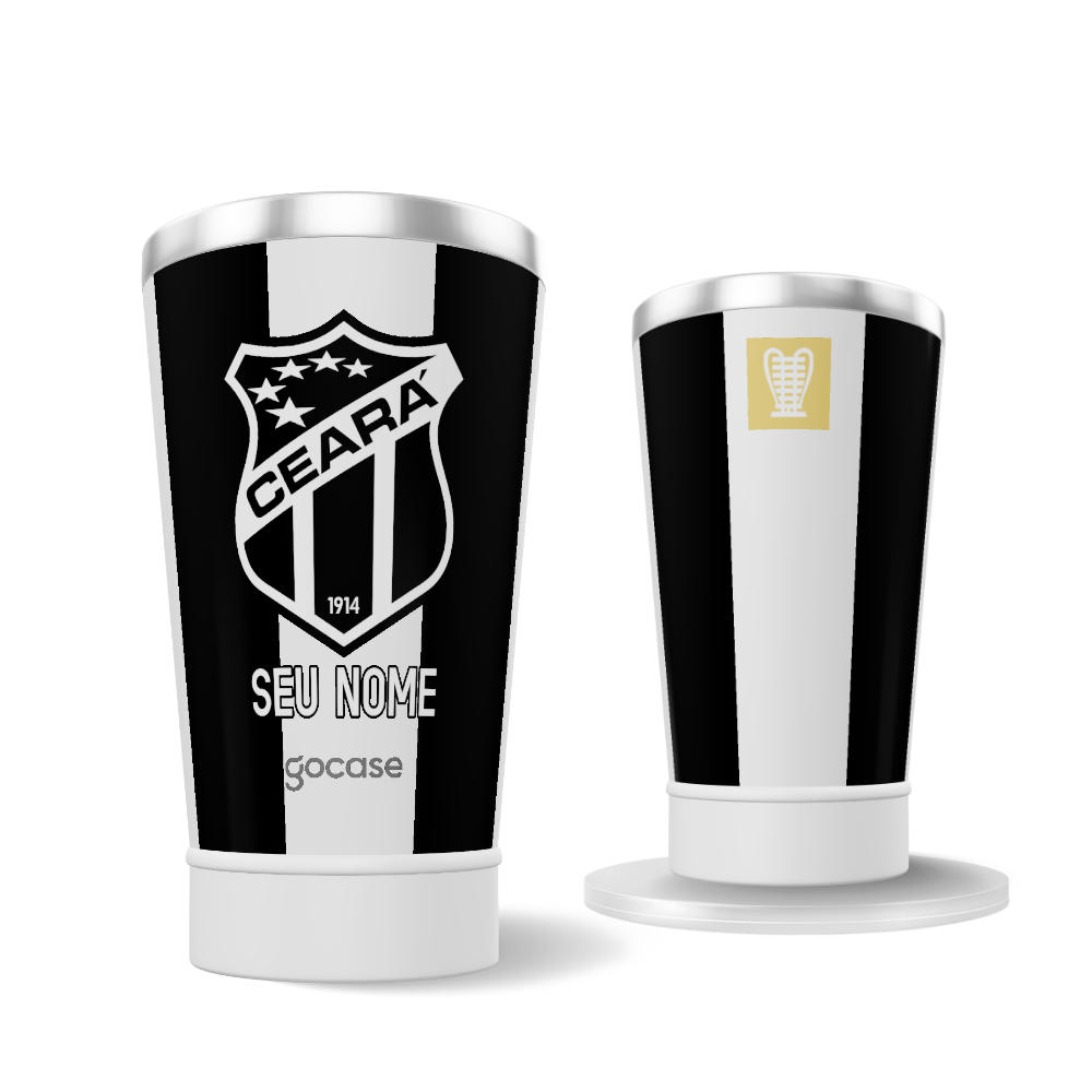 Copo Térmico Cerveja + Ebook - Ceará - Uniforme 1 2025