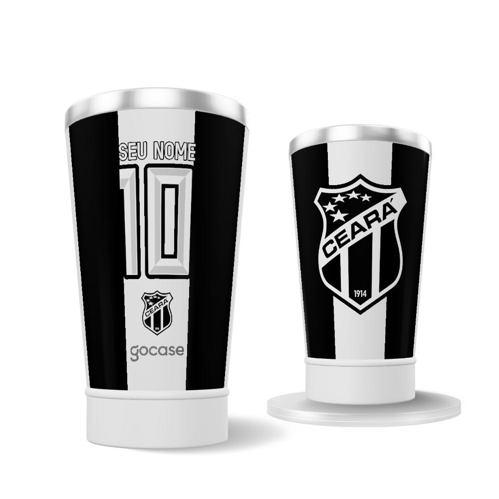 Copo Térmico Cerveja + Ebook - Ceará - Uniforme 1 2025 P