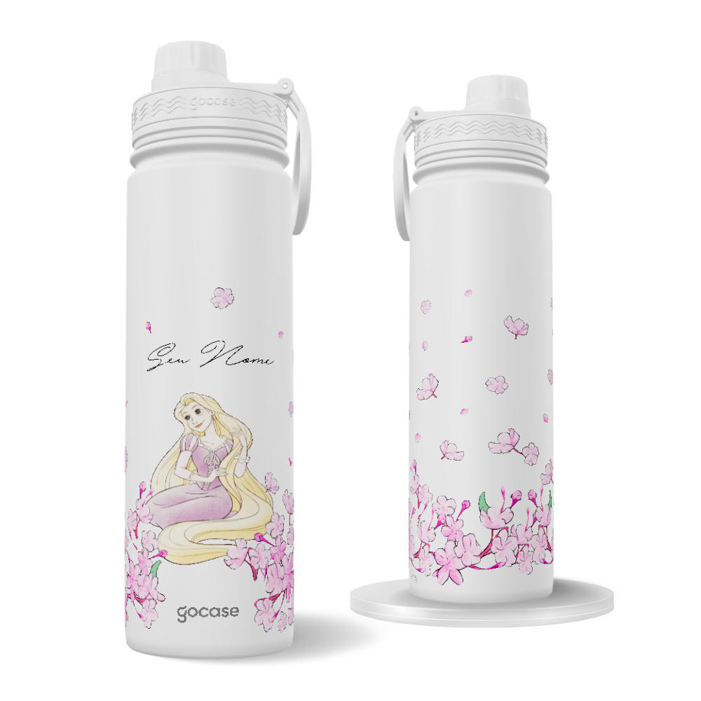 Garrafa Térmica Fresh + Ebook - Rapunzel Classical Rose