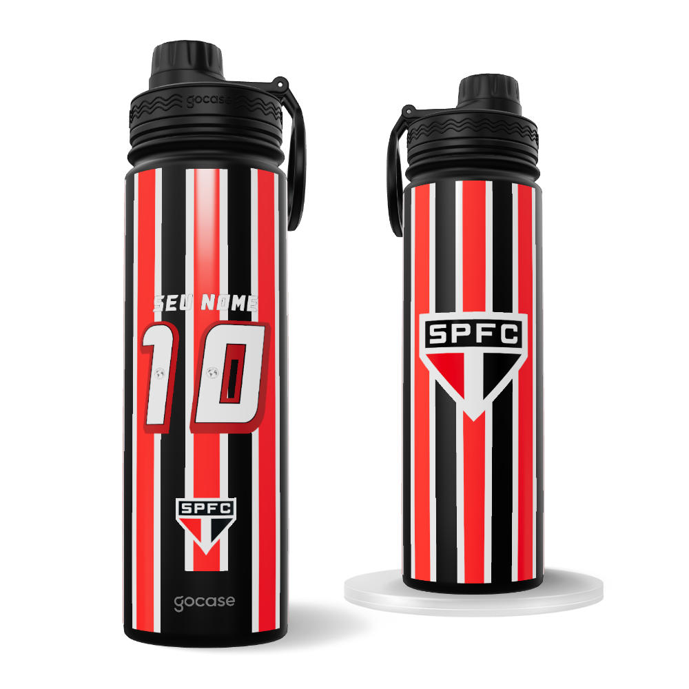  Garrafa Térmica Fresh + Ebook - São Paulo - Uniforme 2 2025 P