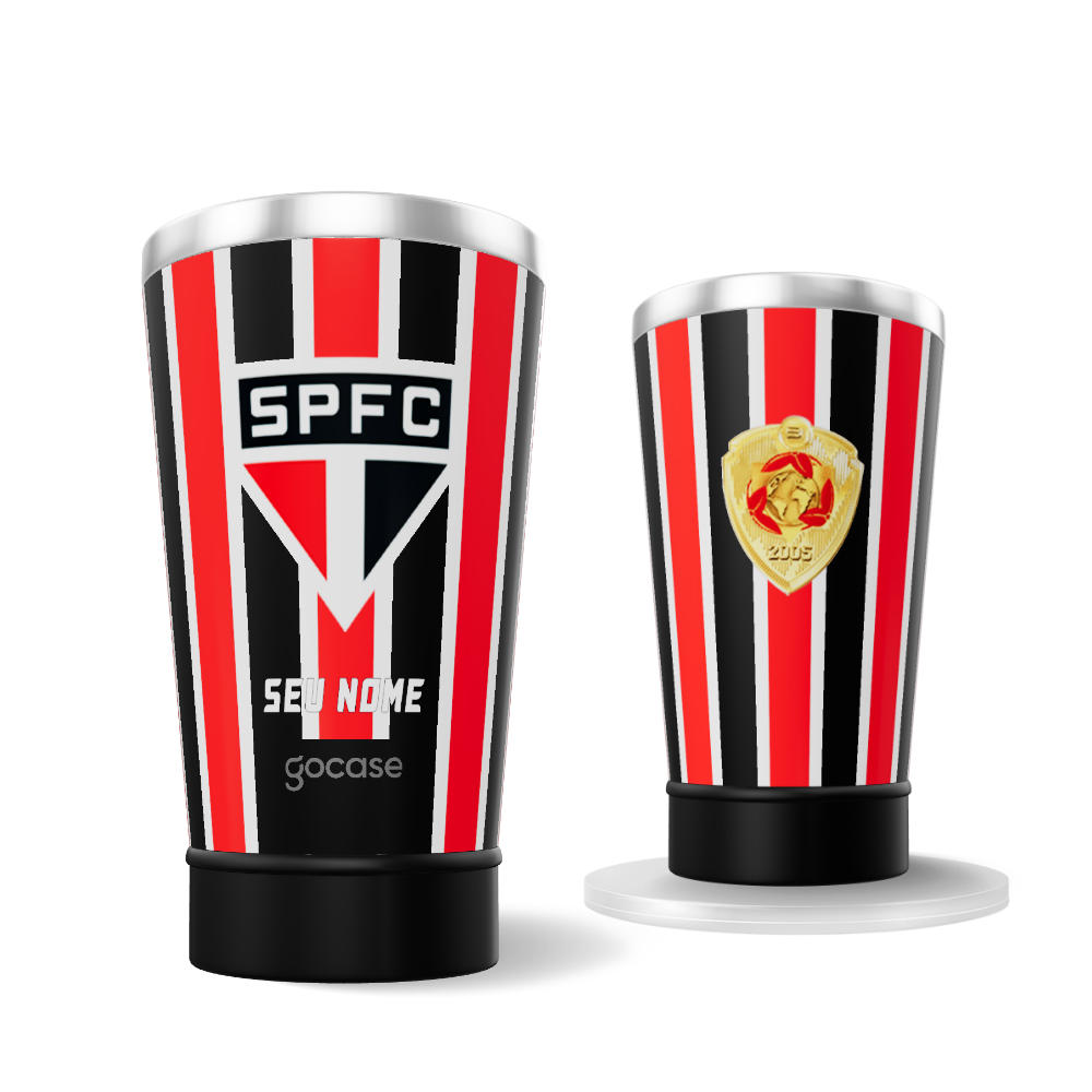  Copo Térmico Cerveja + Ebook - São Paulo - Uniforme 2 2025