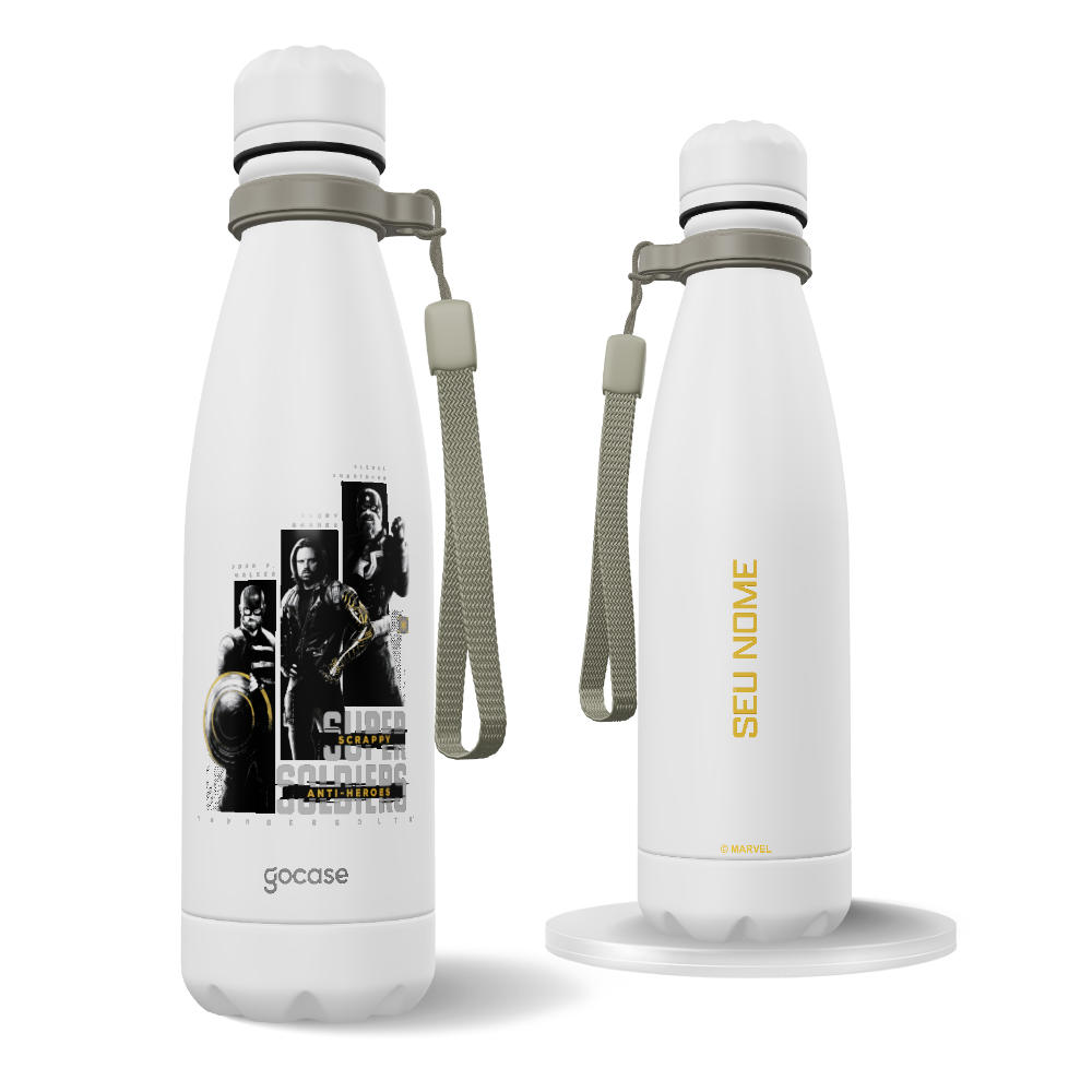 Garrafa Térmica Urban + Ebook - Thunderbolts* - Anti-Heróis
