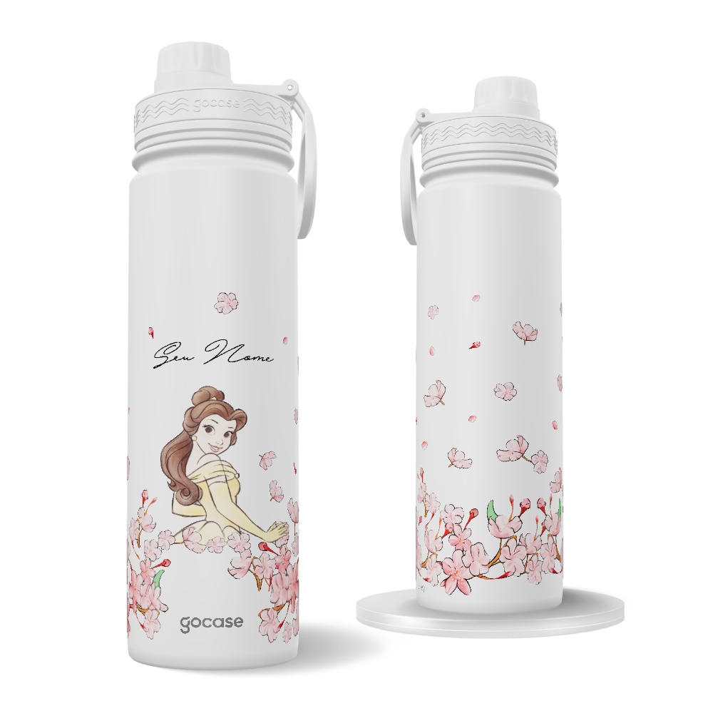 Garrafa Térmica Fresh + Ebook - Bela Classical Rose