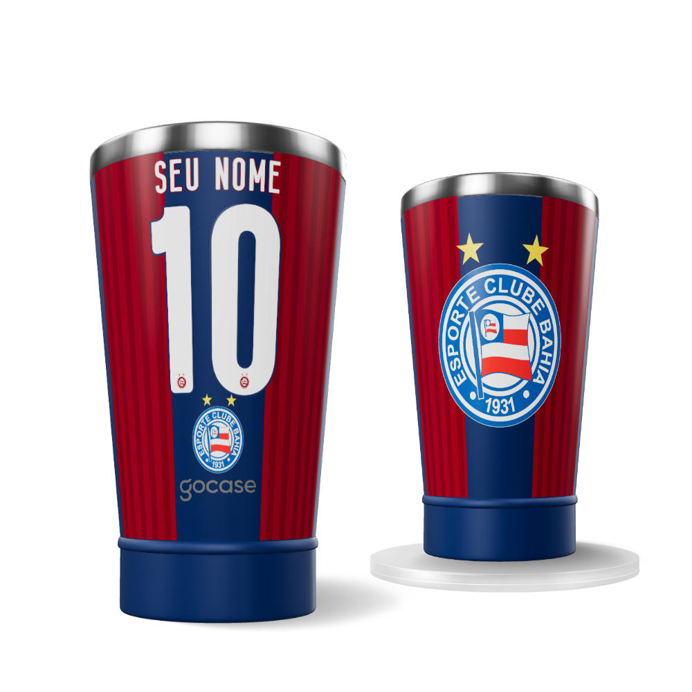 Copo Térmico Cerveja + Ebook - Bahia - Uniforme 2 2025 P