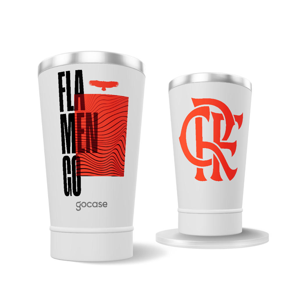 Copo Térmico Cerveja + Ebook - Flamengo - Label 2025
