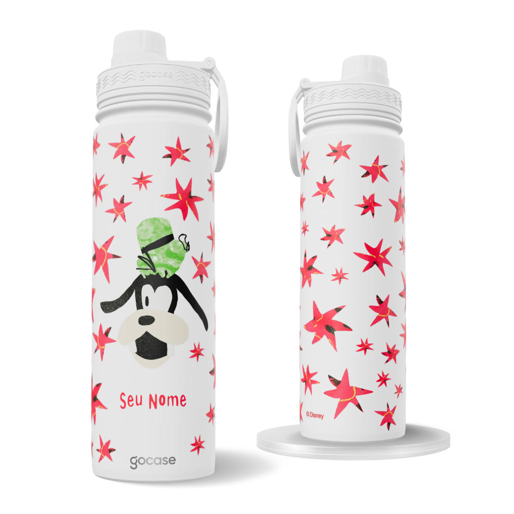 Garrafa Térmica Fresh + Ebook - Disney - Extraimaginário - Magia Pateta