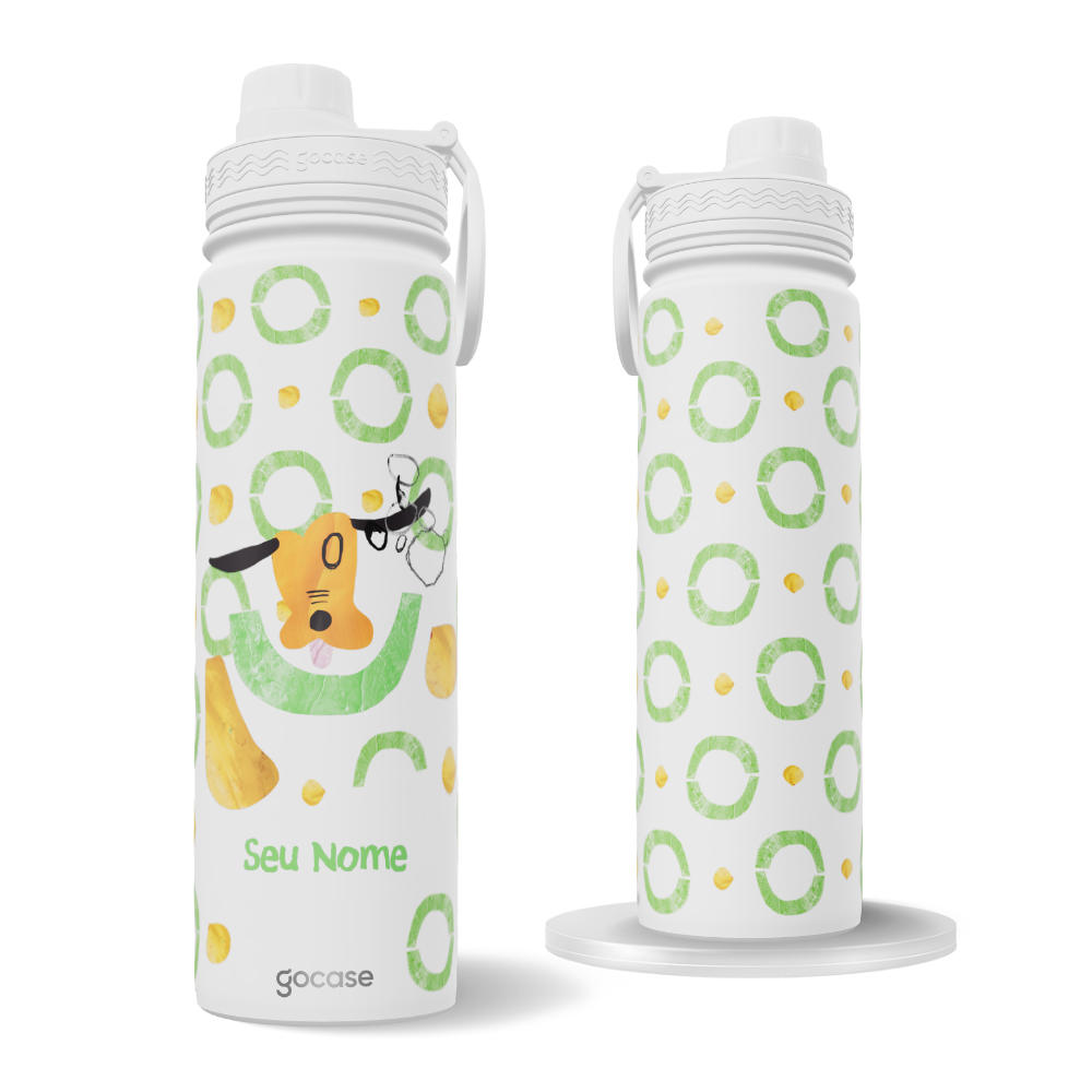 Garrafa Térmica Fresh + Ebook - Disney - Extraimaginário - Magia Pluto