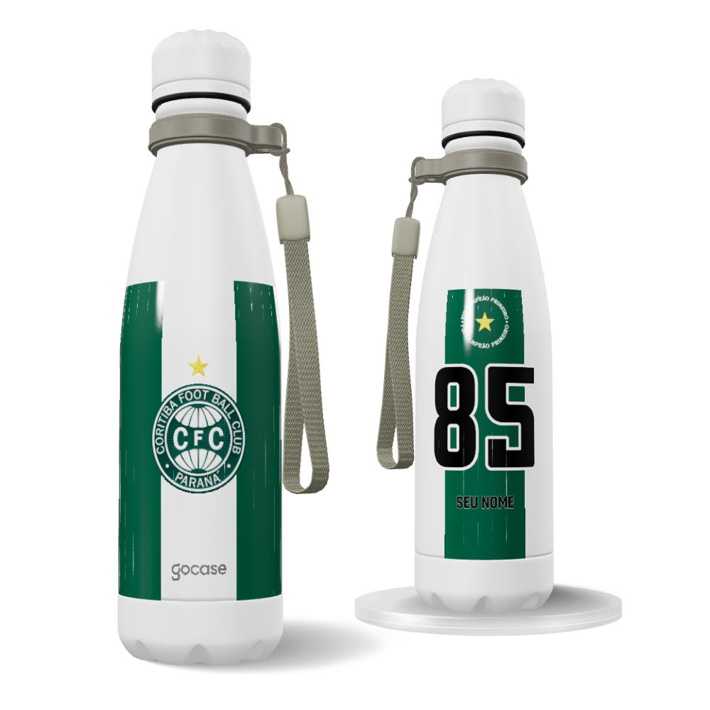  Garrafa Térmica Urban + Ebook - Coritiba - Uniforme 2 2025 P