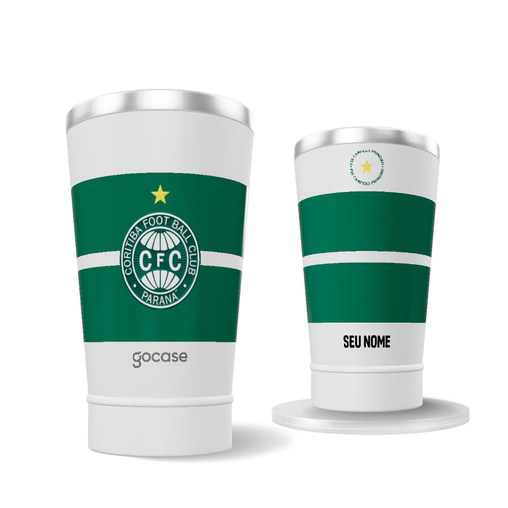  Copo Térmico Cerveja + Ebook - Coritiba - Uniforme 1 2025
