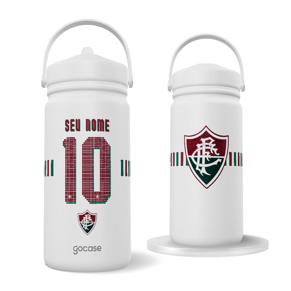  Garrafa Térmica Mini - Fluminense - Uniforme 2 2025 P
