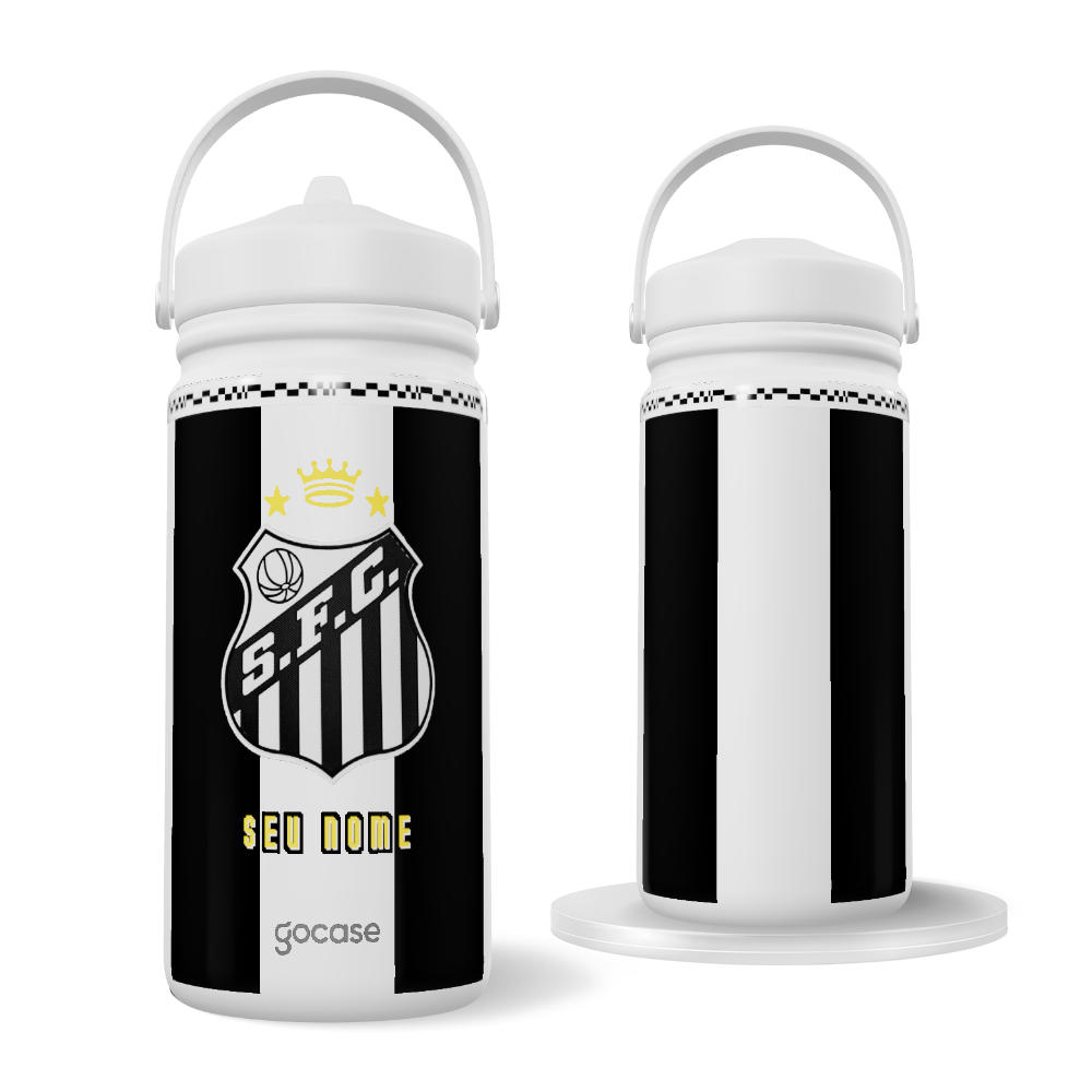 Garrafa Térmica Mini - Santos - Uniforme 2 2025