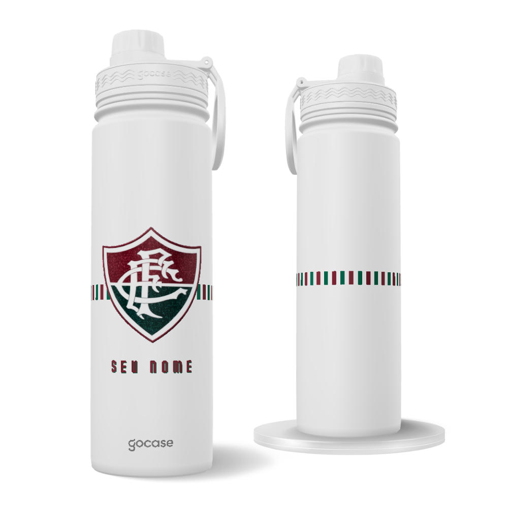 Garrafa Térmica Fresh + Ebook - Fluminense - Uniforme 2 2025