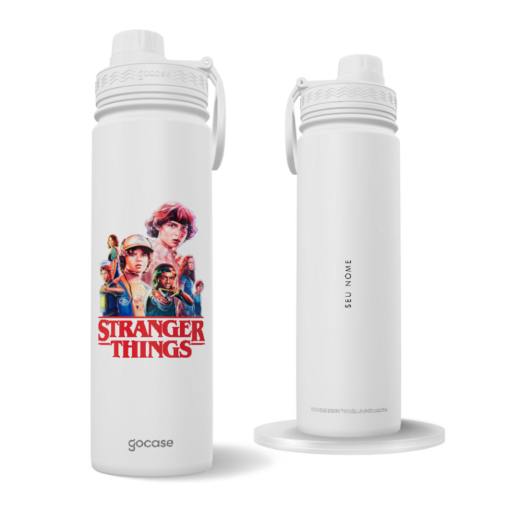 Garrafa Térmica Fresh + Ebook - Stranger Things - Submundo