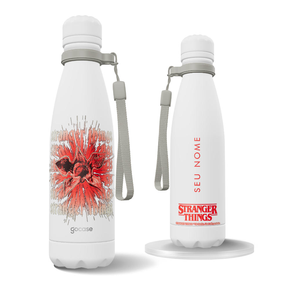 Garrafa Térmica Urban + Ebook - Stranger Things - Criatura