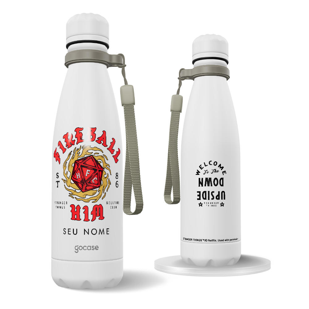 Garrafa Térmica Urban - Stranger Things - Fireball Him