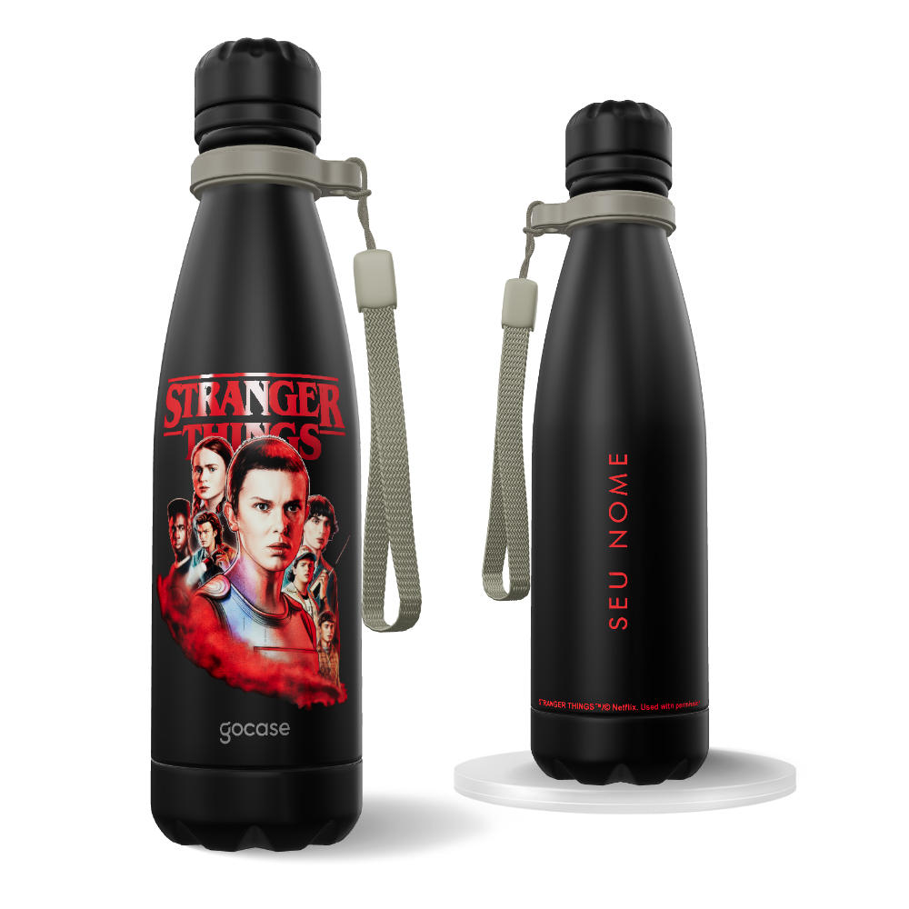 Garrafa Térmica Urban - Stranger Things - Stranger Squad