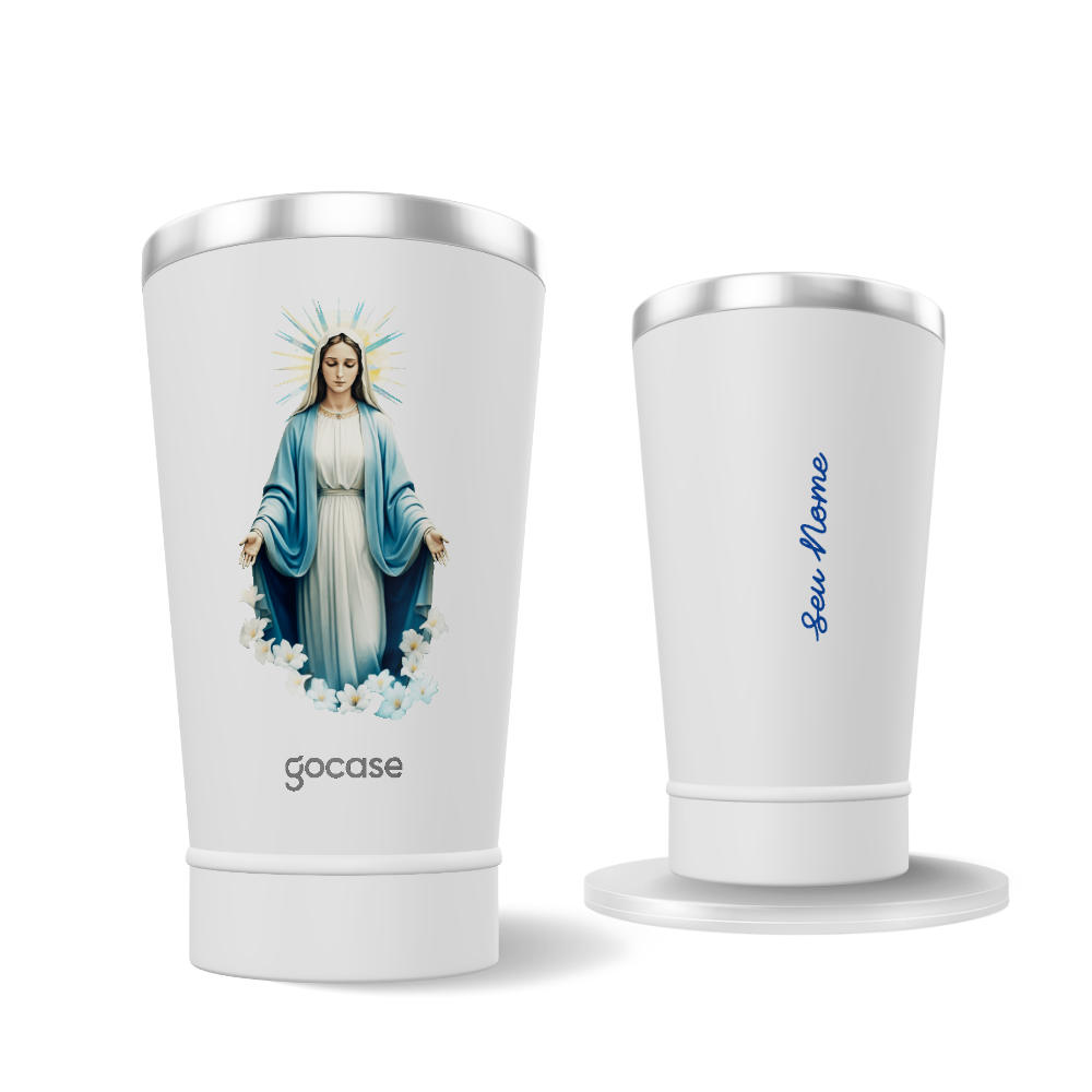 Copo Térmico + Ebook - Céu de Maria