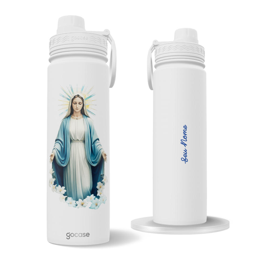 Garrafa Térmica Fresh + Ebook - Céu de Maria